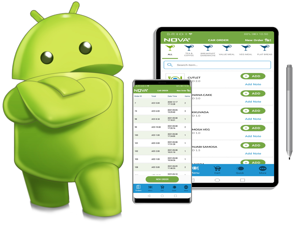 android waiter app 